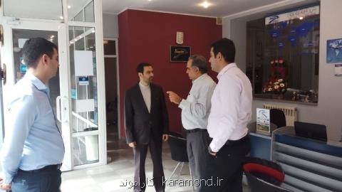 سفیر ایران در ایروان از دفتر نمایندگی هواپیمایی ماهان و آسمان در ارمنستان بازدید كرد